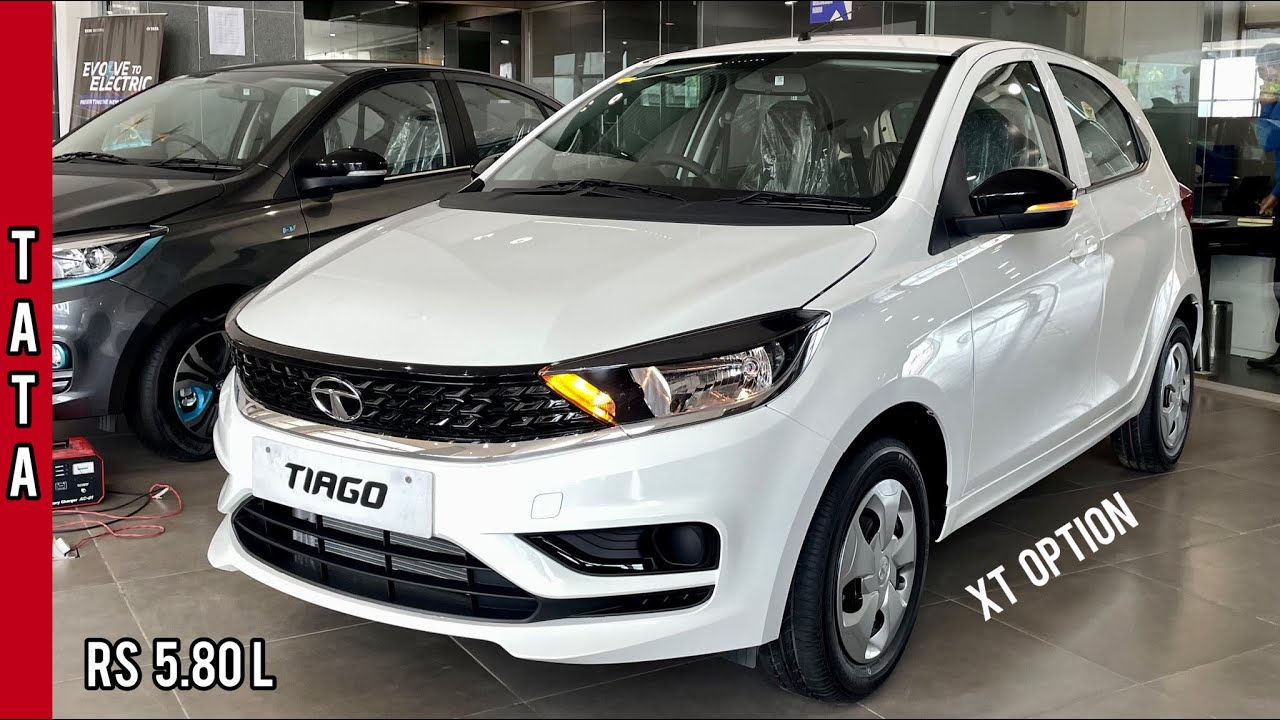2022 Tata Tiago XT(O) - Rs 5.80L |  White Colour Most Detailed Walkaround Review!
