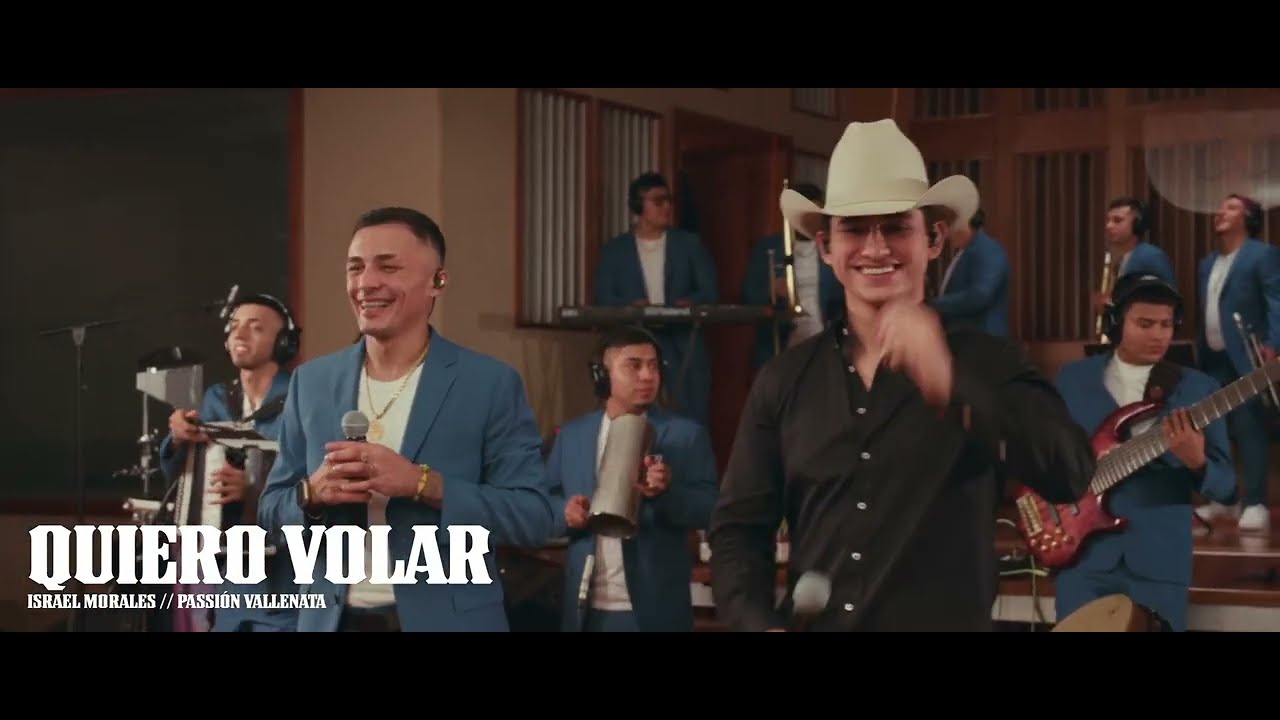 ❤️✈️ QUIERO VOLAR ✈️❤️ Passion Vallenata ft. Israel Morales