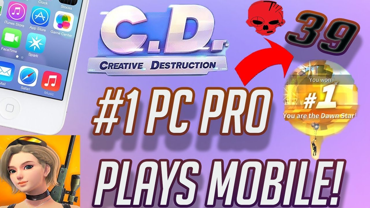 39 KILL MOBILE SUB GAME! FIRST WIN!!!! PC PRO! (Creative Destruction)