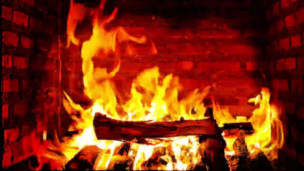 Bright Fireplace Flames for Cozy and Calm Evenings 🔥