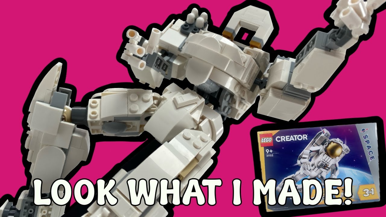 Выход в открытый космос и разговор о механике | Обзор набора LEGO Creator 31152 «Космический астр...