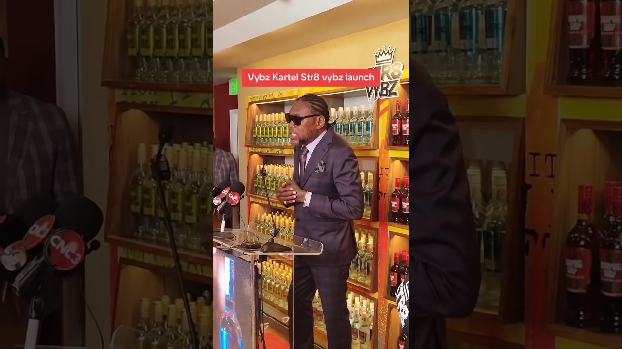 Vybz Kartel  Str8Vybz Launch #lifemusicempire #vybzkartel