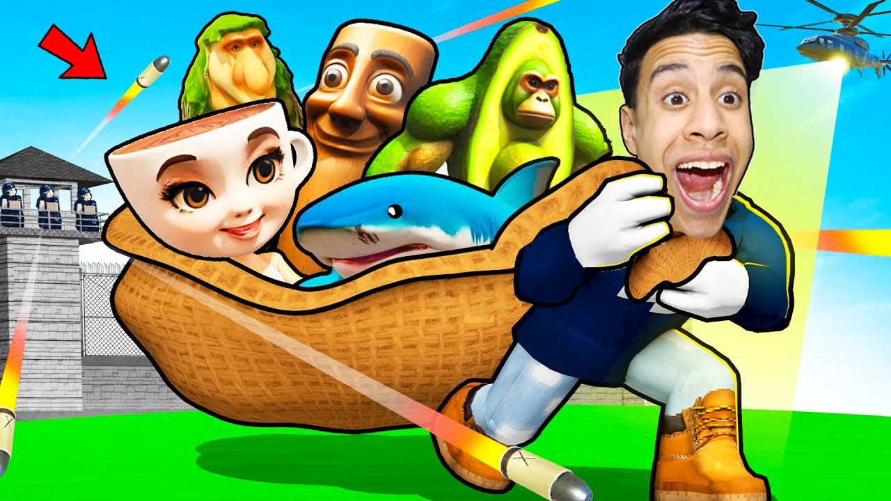 اشتغلت حرامي وسرقت باليرينا كابتشينو وتونغ تونغ تونغ ووصلت الي مليون دولار 🤑 | roblox