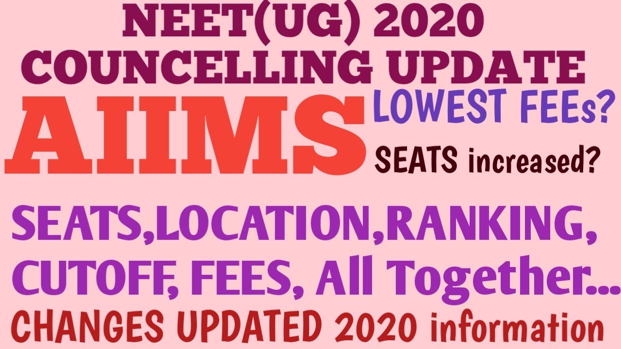 #NEET2020NewsUpdate