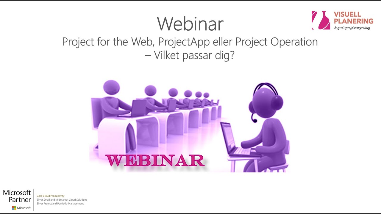 Project for the Web, ProjectApp eller Project Operation - Vilket passar dig?