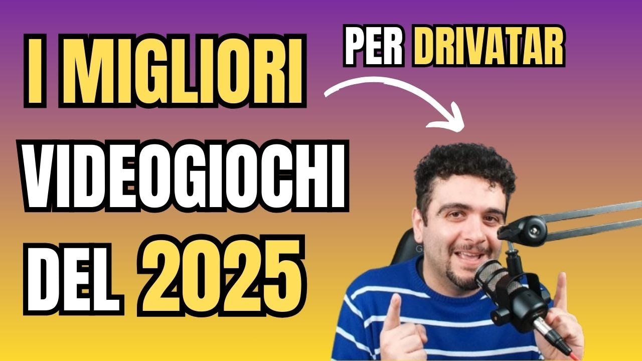 I migliori 10 videogiochi del 2025 per Drivatar