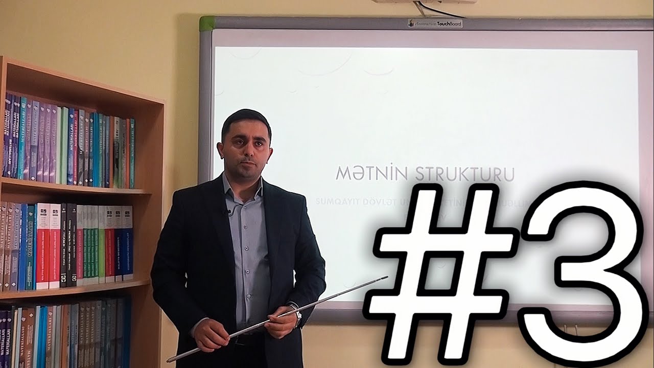 Mətnin linqvistik təhlili Videodərs 3 ( Mətnin strukturu )