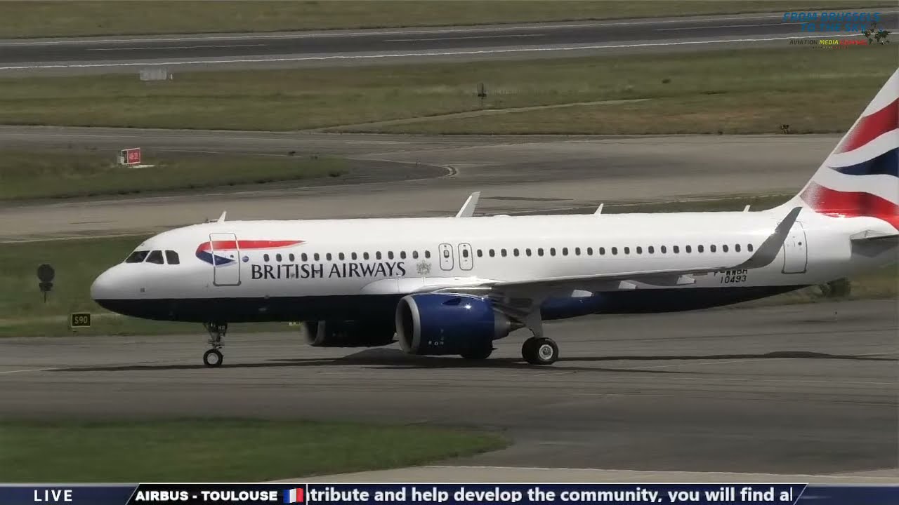 Live - AIRBUS SITE - TOULOUSE BLAGNAC -  PlaneSpotting