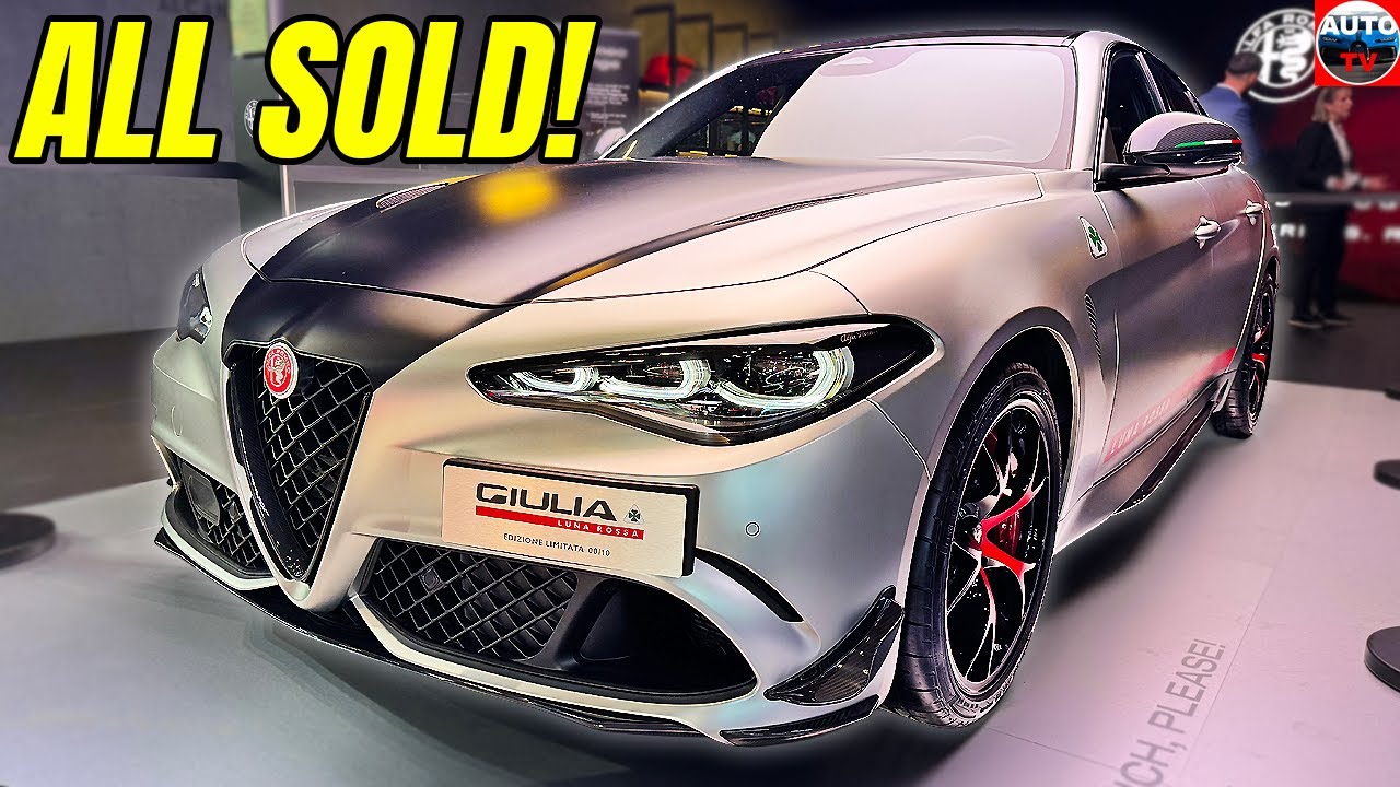 2026 Alfa Romeo Giulia Quadrifoglio Luna Rossa - Only 10 Made!
