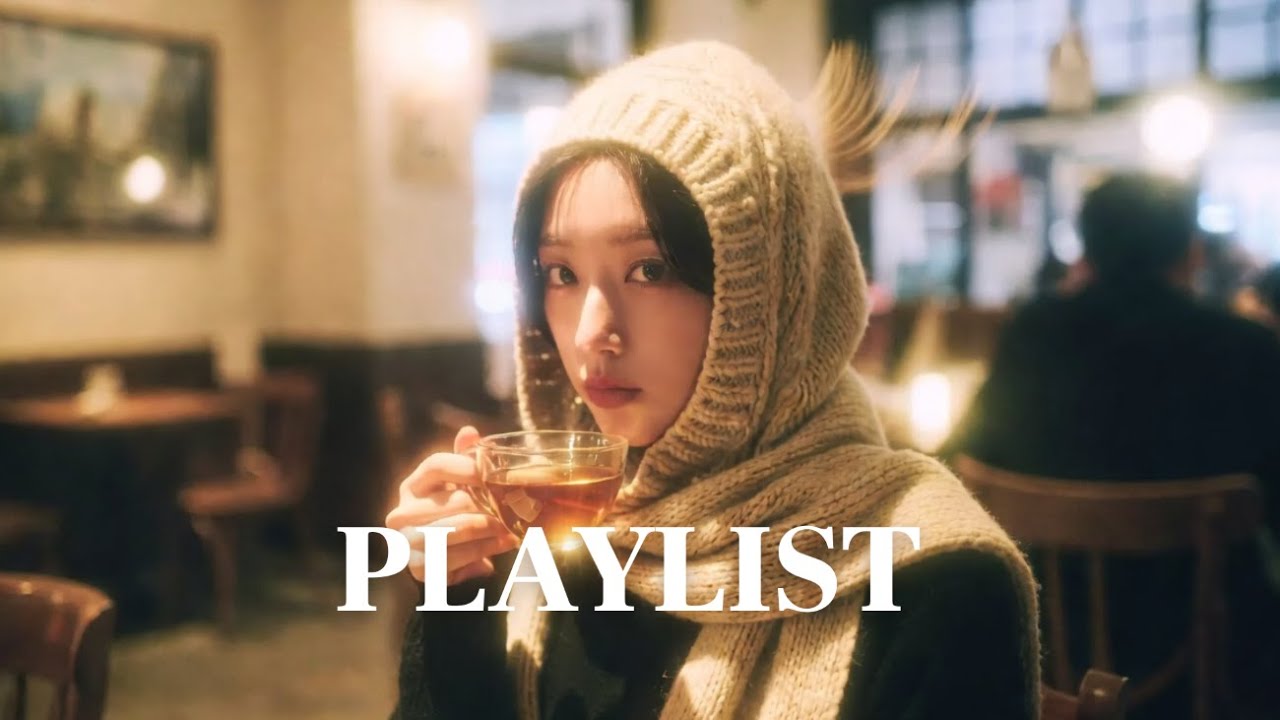playlist 일주일의 끝, 포근한 니트 속으로 숨고 싶은 밤 🍵 지친 당신을 꽉 안아줄 따뜻한 위로ㅣCozy Winter Night Comfort