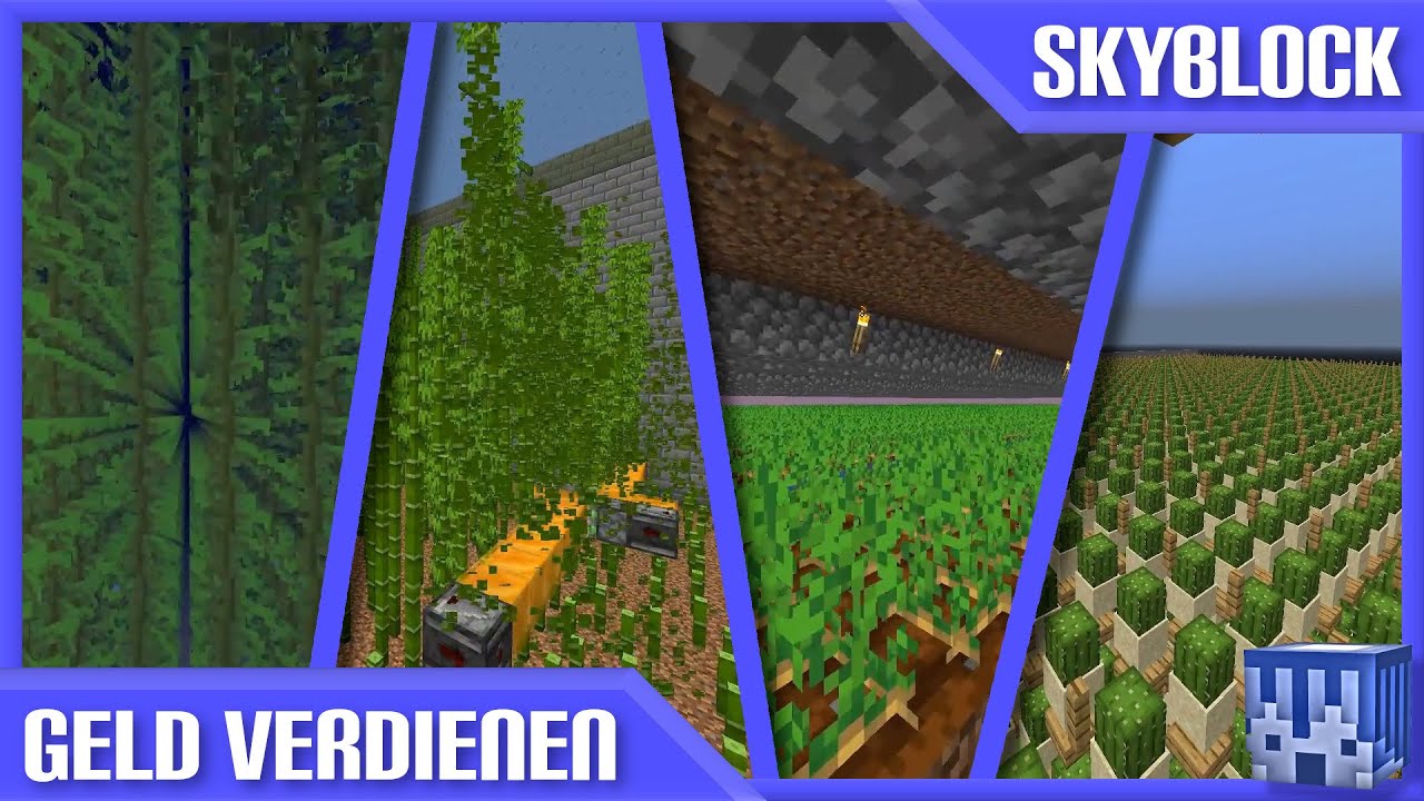 Die BESTEN WEGE um in Cyooxien Skyblock GELD zu verdienen! | zenti05