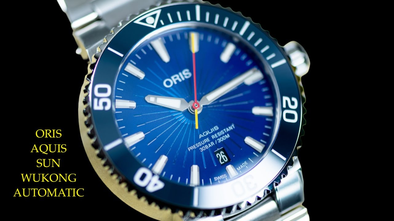 Oris Aquis Sun Wukong Limited Edition Automatic 01 733 7766 4185-SET Watch | Review Valjoux Relogios