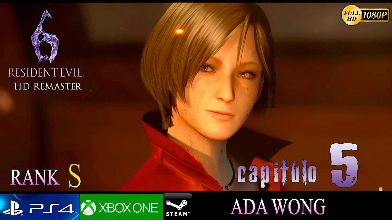 Resident Evil 6 HD Campaña Ada Wong Capitulo FINAL | Gameplay Español Parte 20 | No HUD 1080p