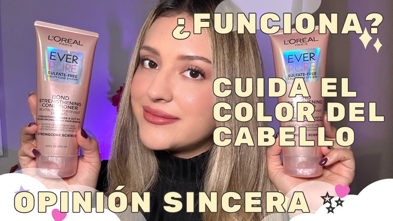 EVERPURE BOND DE LOREAL ¡21 días usando! SOLO el shampoo y acondicionador! | Stephanie Soria