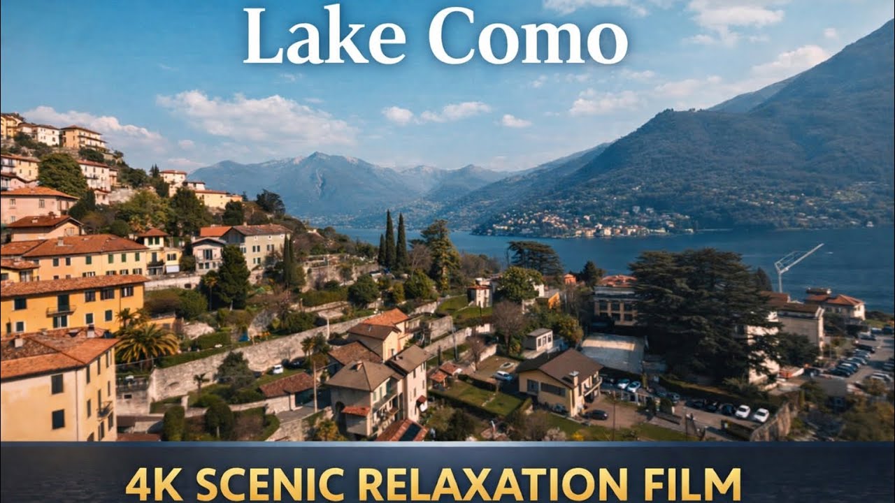 Lake Como Italy 4K – Boat Tour & Amazing Scenic Viewpoints