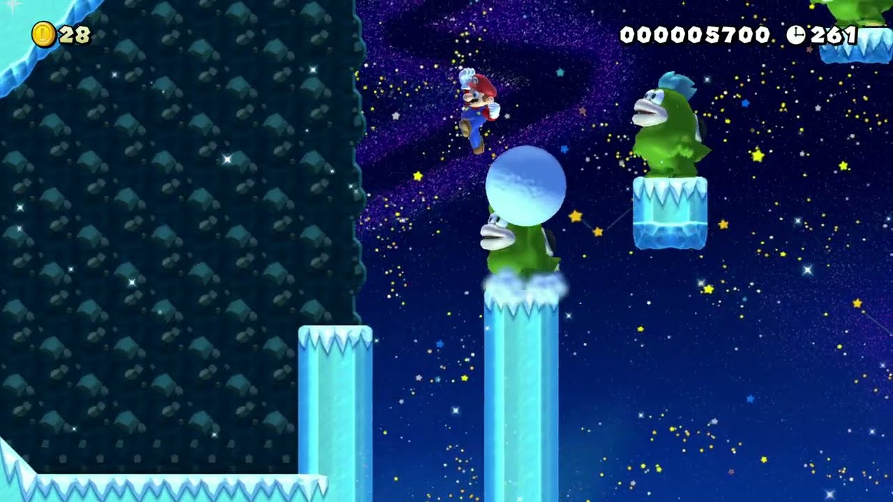 Slippery Night by Happy ツ 🍄Super Mario Maker 2 ✹4K Switch 2 No Commentary #dlr