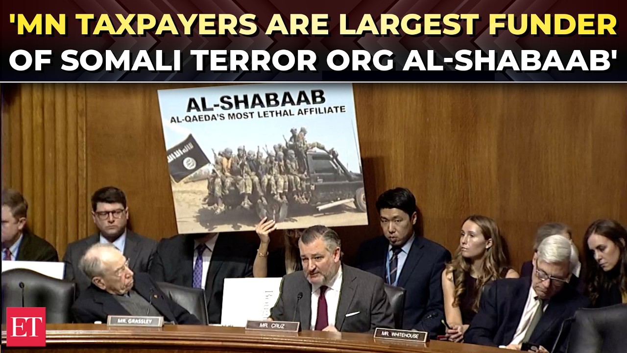 'Billions sent to support Al-Shabaab': Sen. Cruz drops bombshell at Minnesota Somali fraud hearing