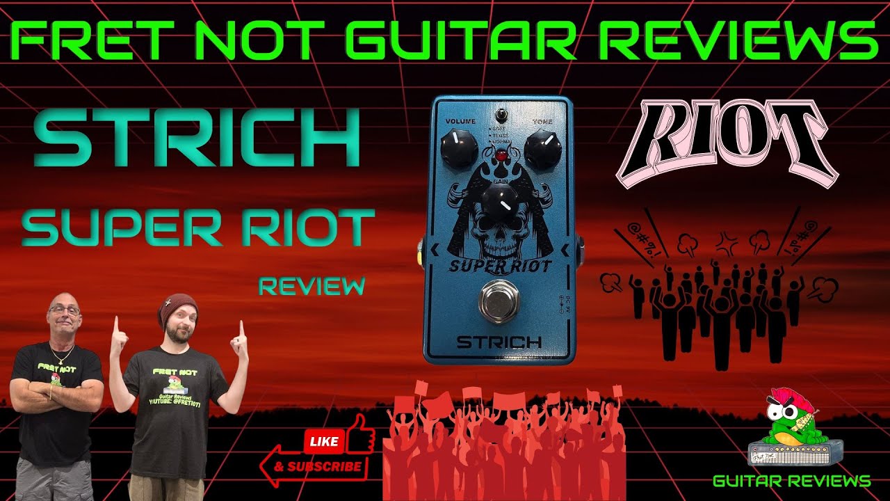 Strich Super Riot Pedal Review: How does it Sound??