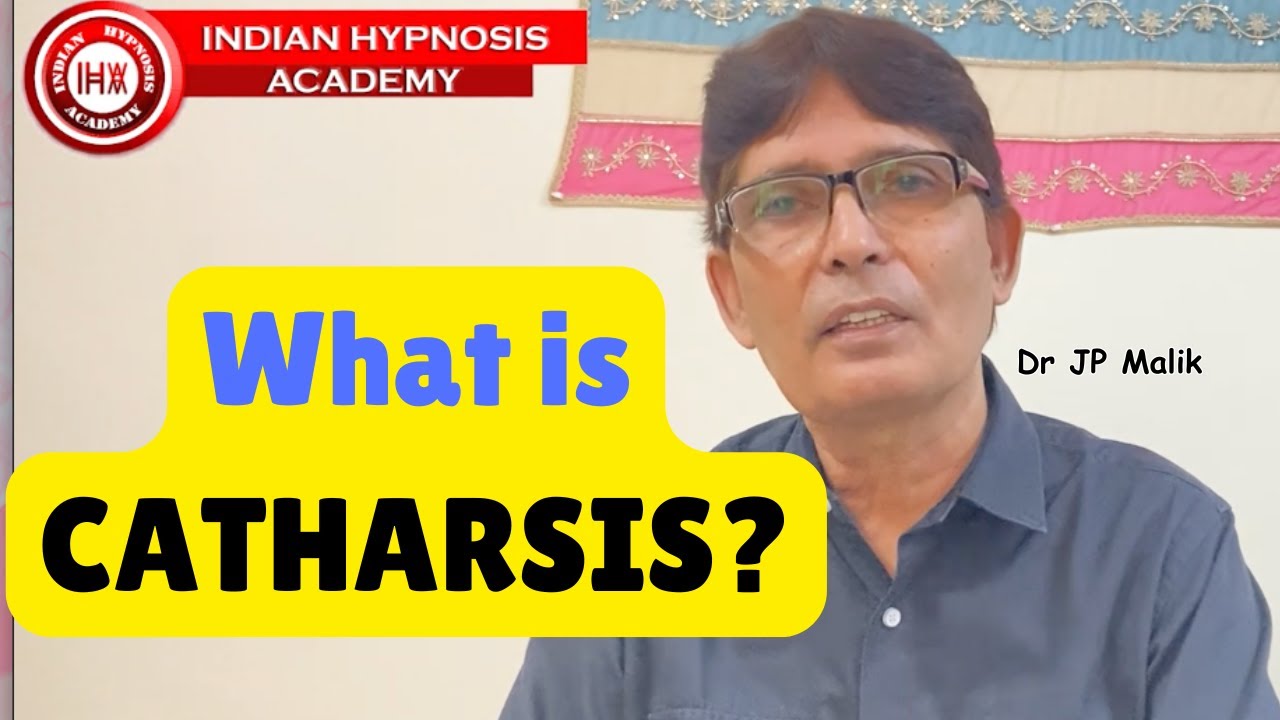 What is Catharsis in Psychology? Explained by Dr JP Malik (Hindi)