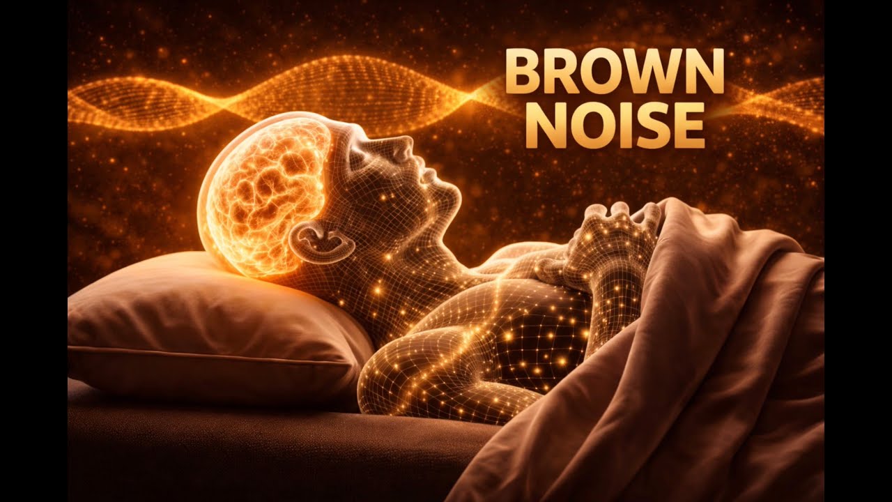Brown Noise | Deep Sleep for ADHD, Deep Calm & Focus | Stop Overthinking