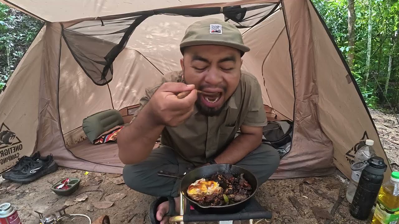 Solo Wild Camping Di Hulu Selama | Masak Menu Rare di Tepi Sungai Jernih