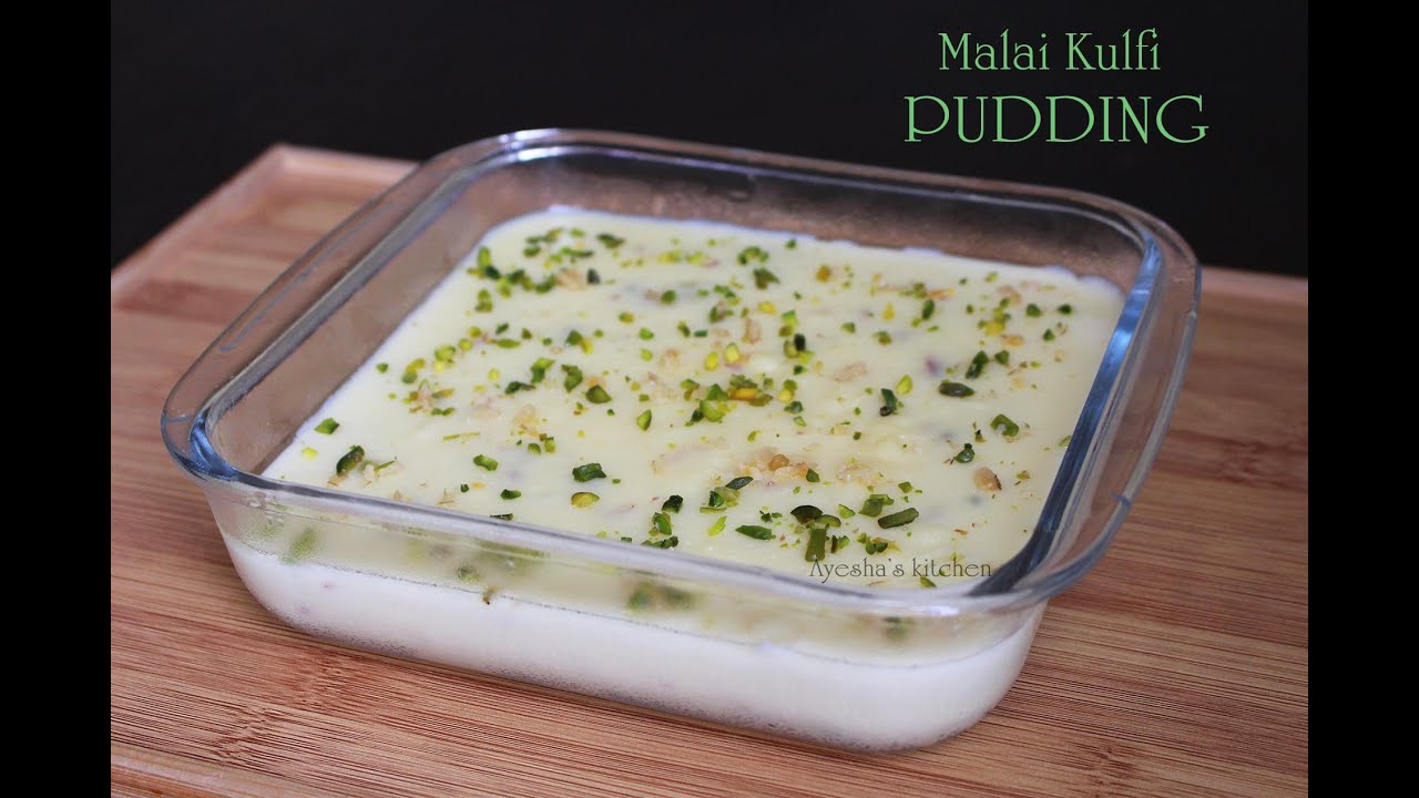 Kulfi Pudding/കുൽഫി പുഡ്ഡിംഗ്/Ayesha's Kitchen Easy Pudding Recipe/ Yummy Kulfi Pudding in Malayalam
