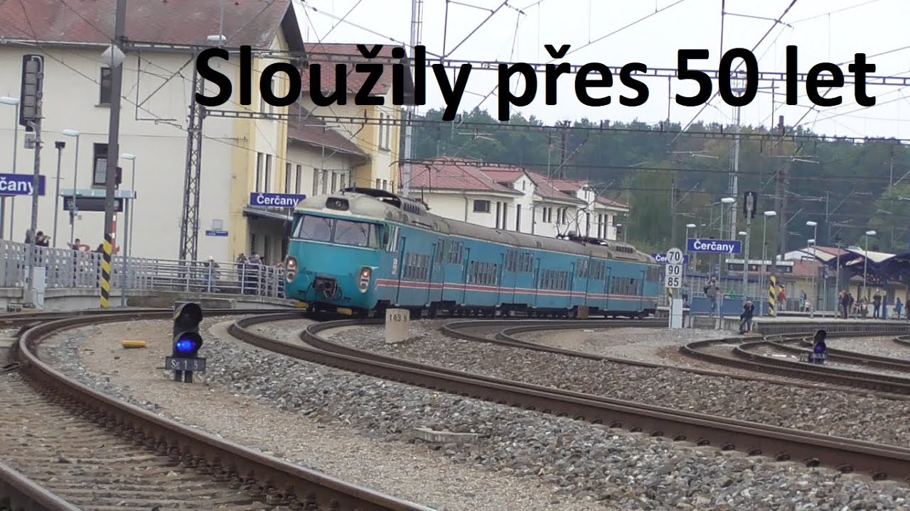 Pantograf Žabotlam Starej panťák- Na našich kolejích sloužily přes 50 let