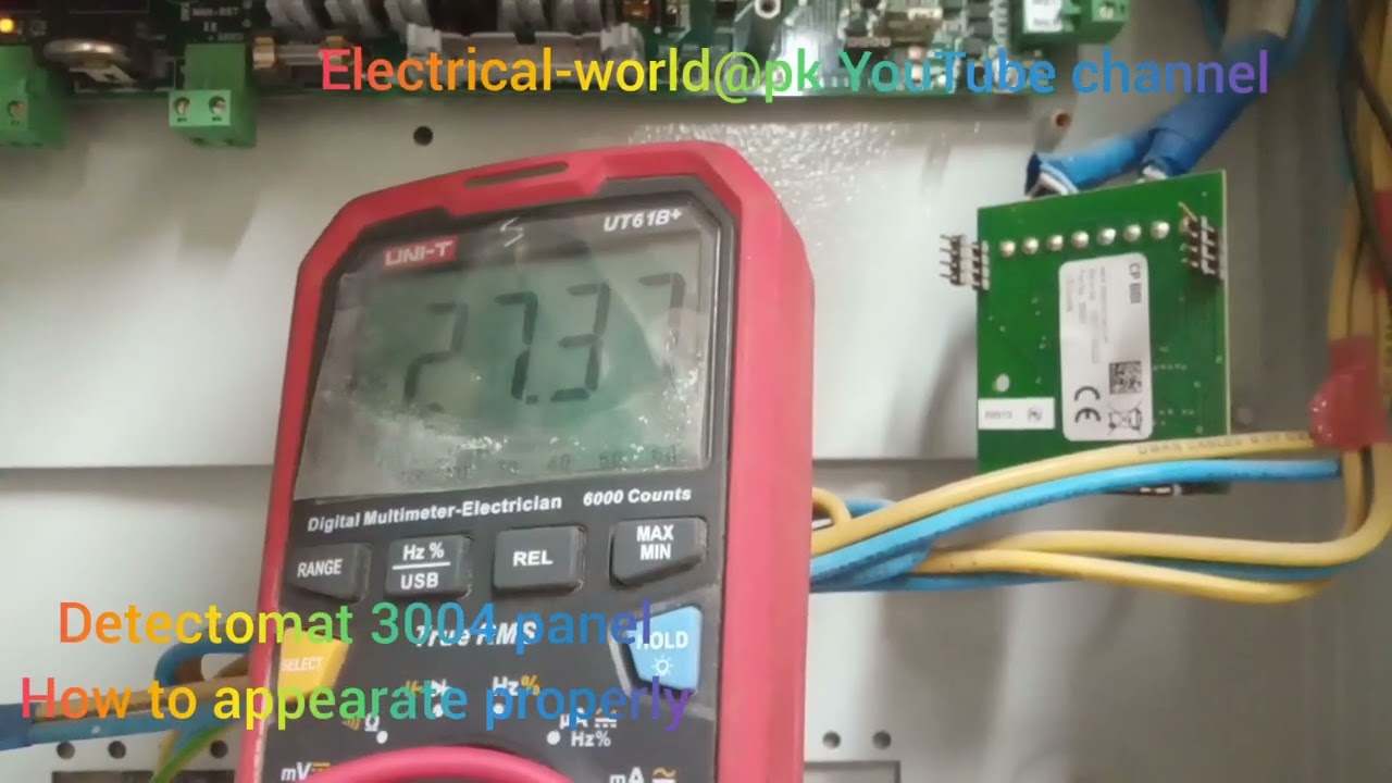 How to checks properly Detectomat 3004