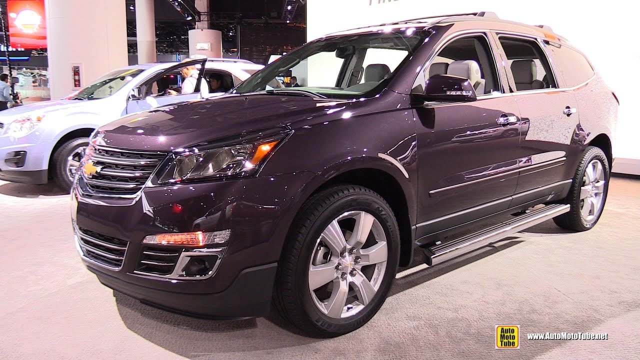 2015 Chevrolet Traverse LT AWD - Exterior and Interior Walkaround - 2015 Detroit Auto Show