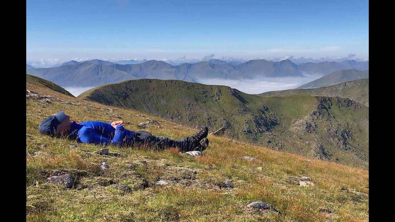 Sail Chaorainn, Sgurr nan Conbhairean & Carn Ghluasaid, Glen Shiel 15:08:20