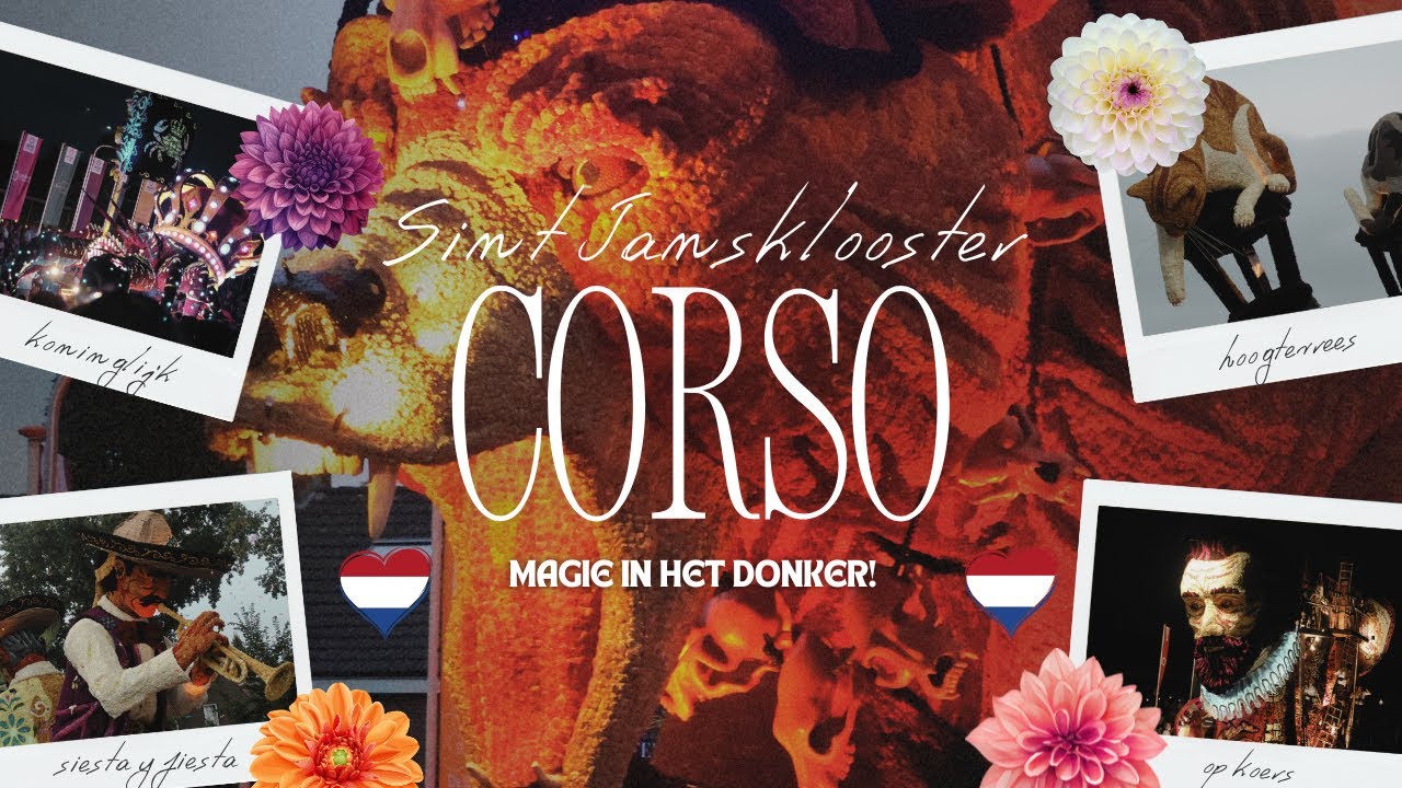 Avondcorso Sint Jansklooster 2025 🌙 | Lichtshows & Bloemenpracht in het Donker | Magie in het Donker
