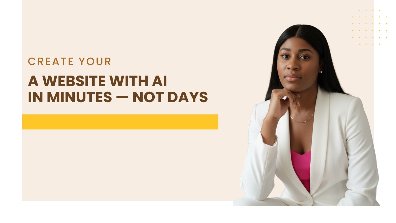 I Built a Full Website With AI in Minutes No Coding Needed