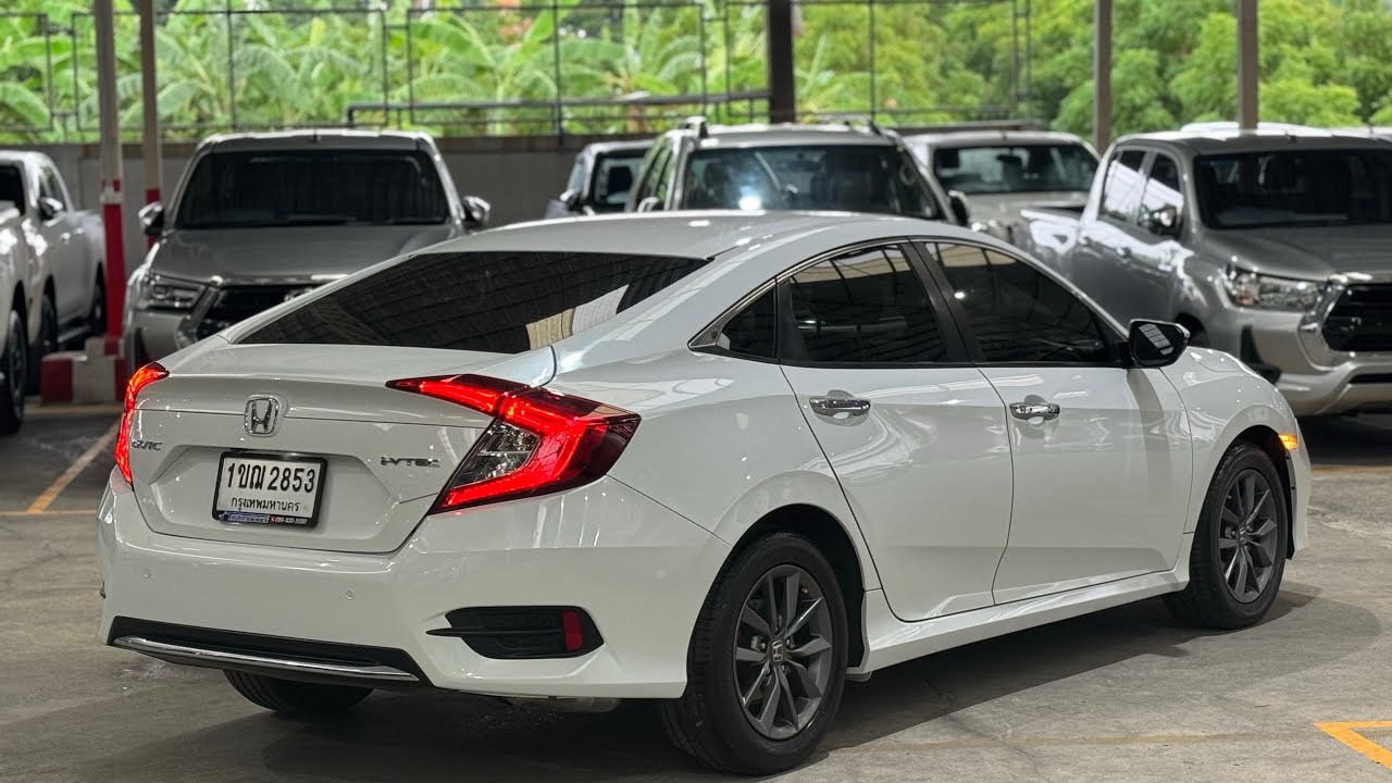 Honda Civic FC 1.8EL ตัวท็อปสีขาว ปี2020 สวยขนาดนี้ต้องรีบจองให้ทัน! #civicfc 