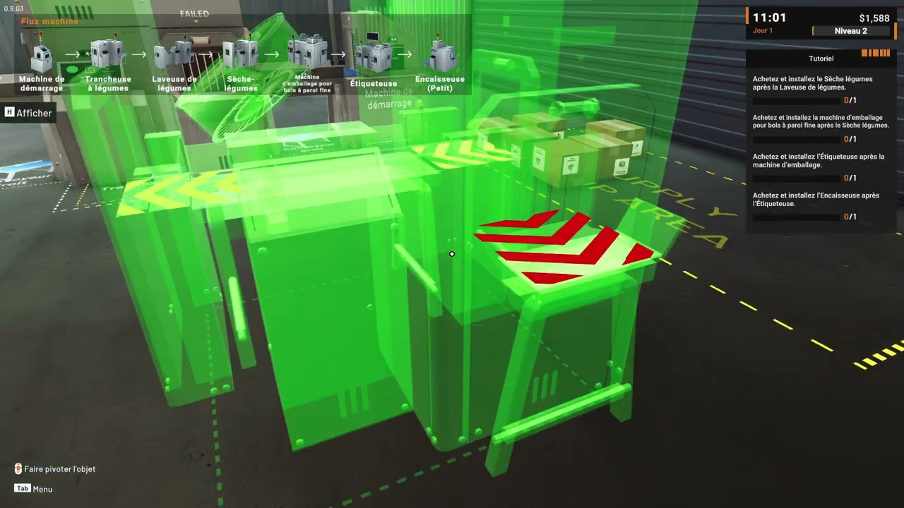 Découverte de Food Processing Simulator