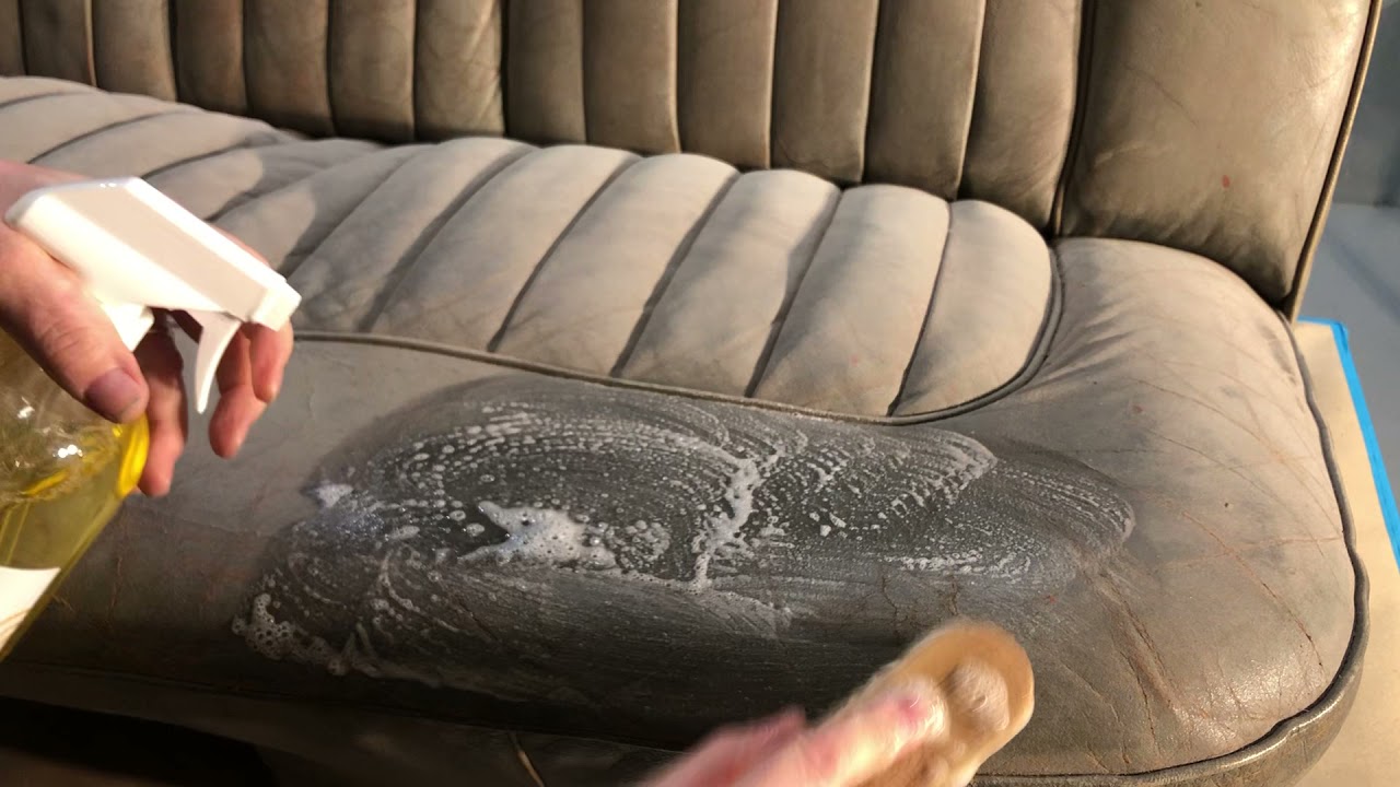 Practical Classic Leather Cleaning & Restoration of Riley Pathfinder - Leather Repair Company