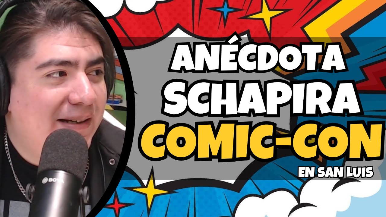 NOS VISITA @SchapiraManuk | ANÉCDOTA de la COMIC-CON en SAN LUIS | QUE RICOO