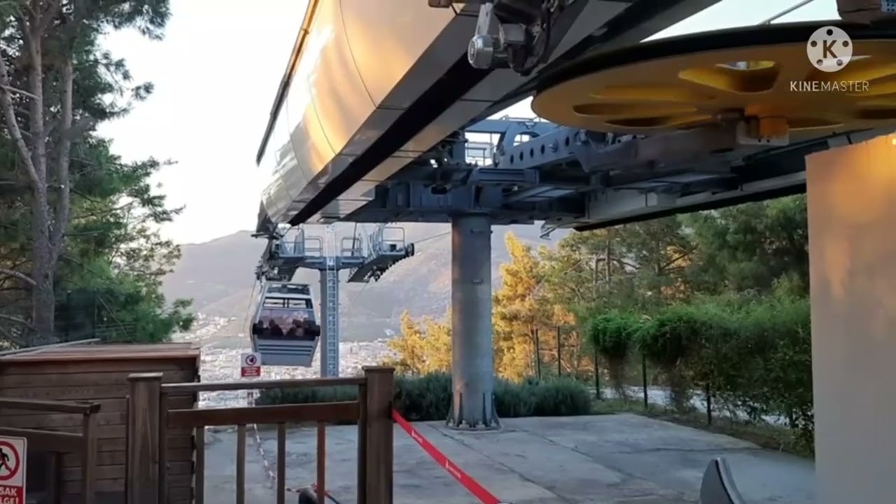 Alanya. Teleferik. Kolejka linowa.