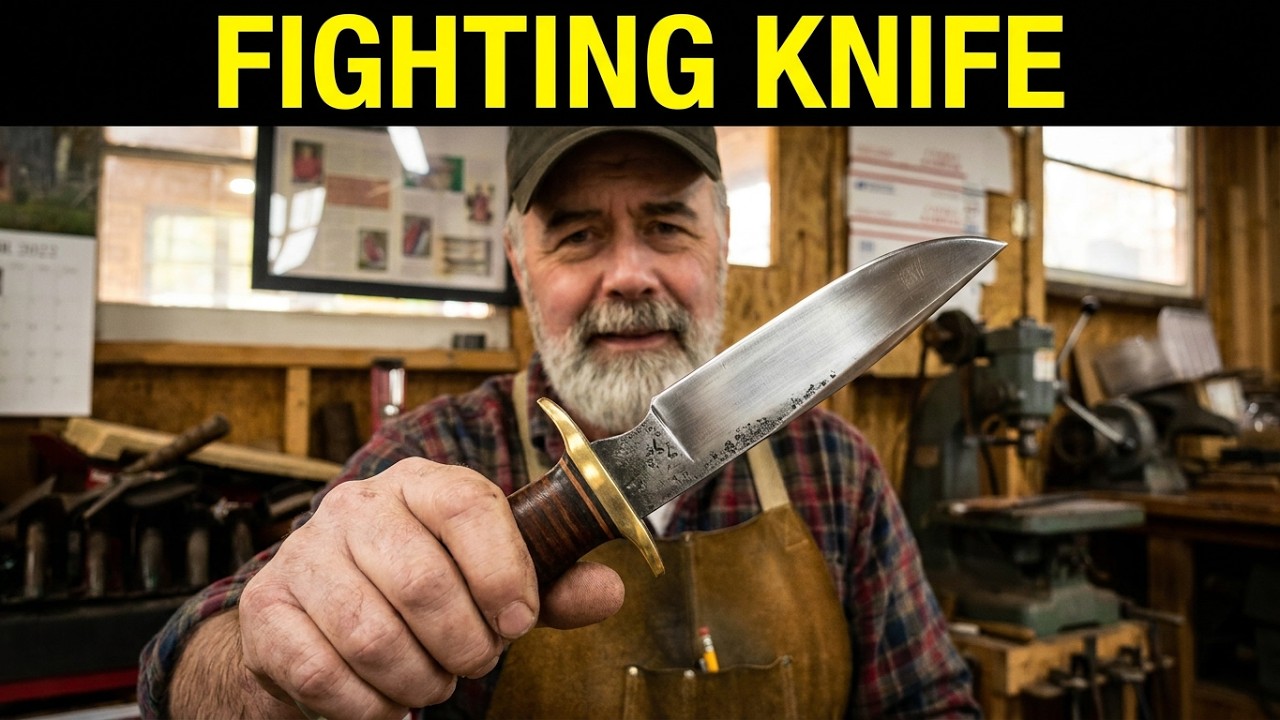 Fighting Knife Classic Randall Style #knifemaking