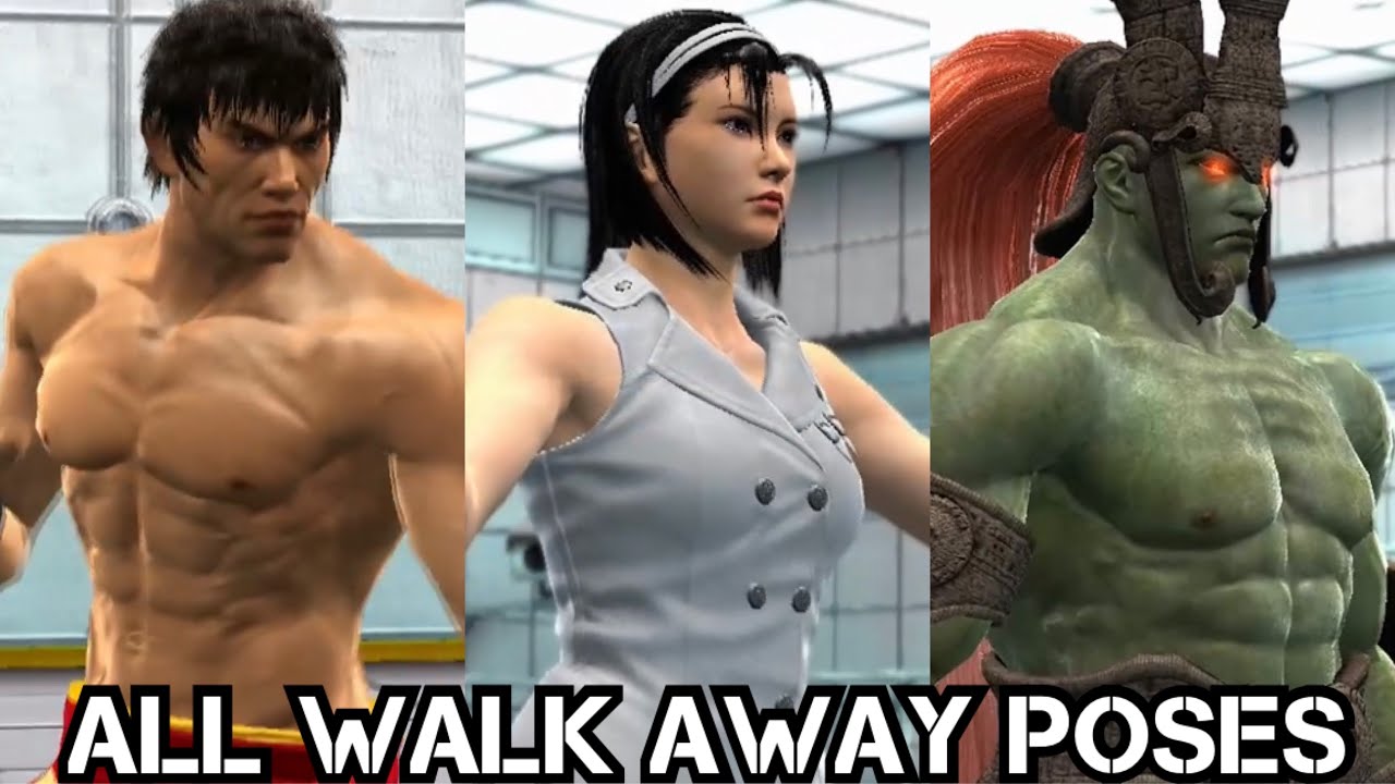 Tekken Tag Tournament 2 — все позы победы «Уходи»