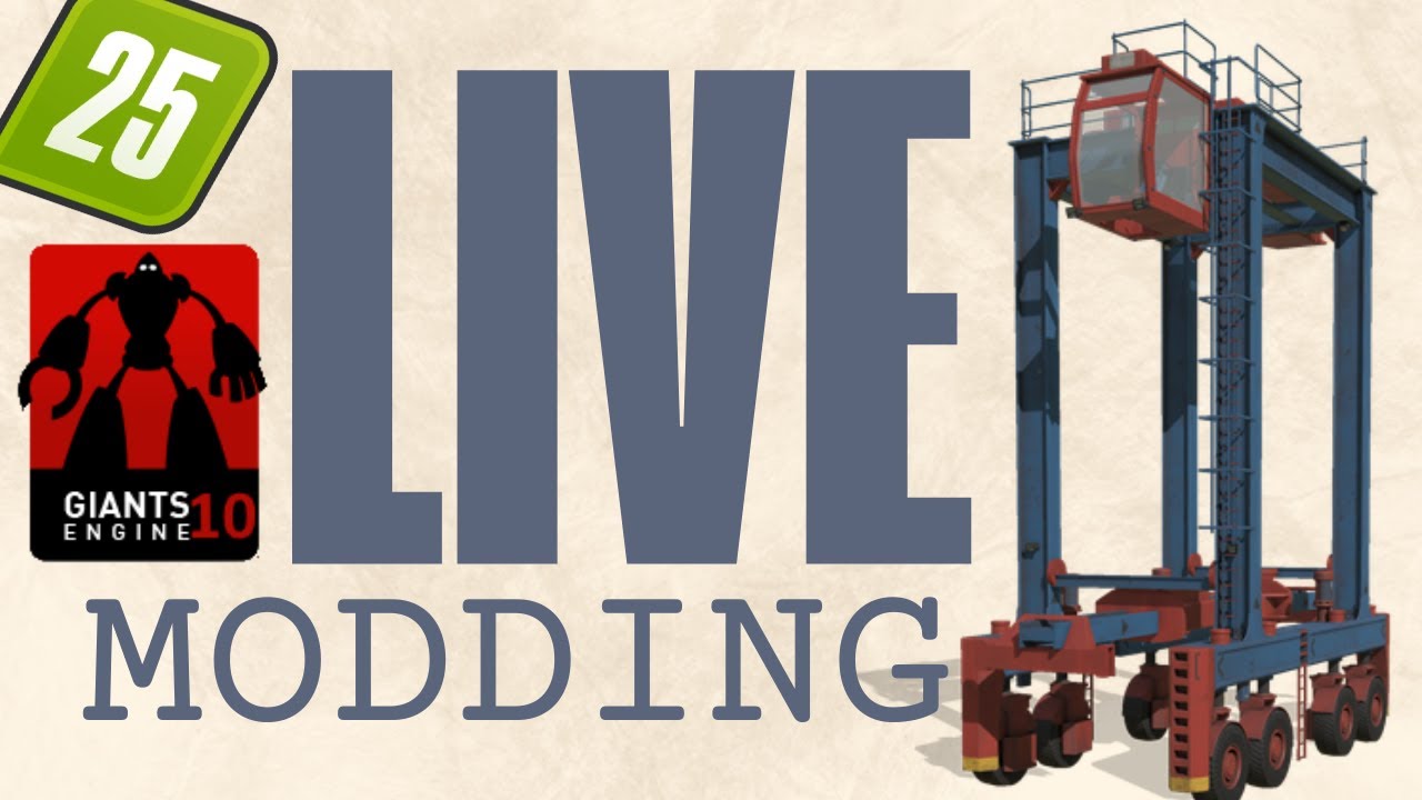 🔧Modding FS25: Animating a Container Lift in Farming Simulator 25!