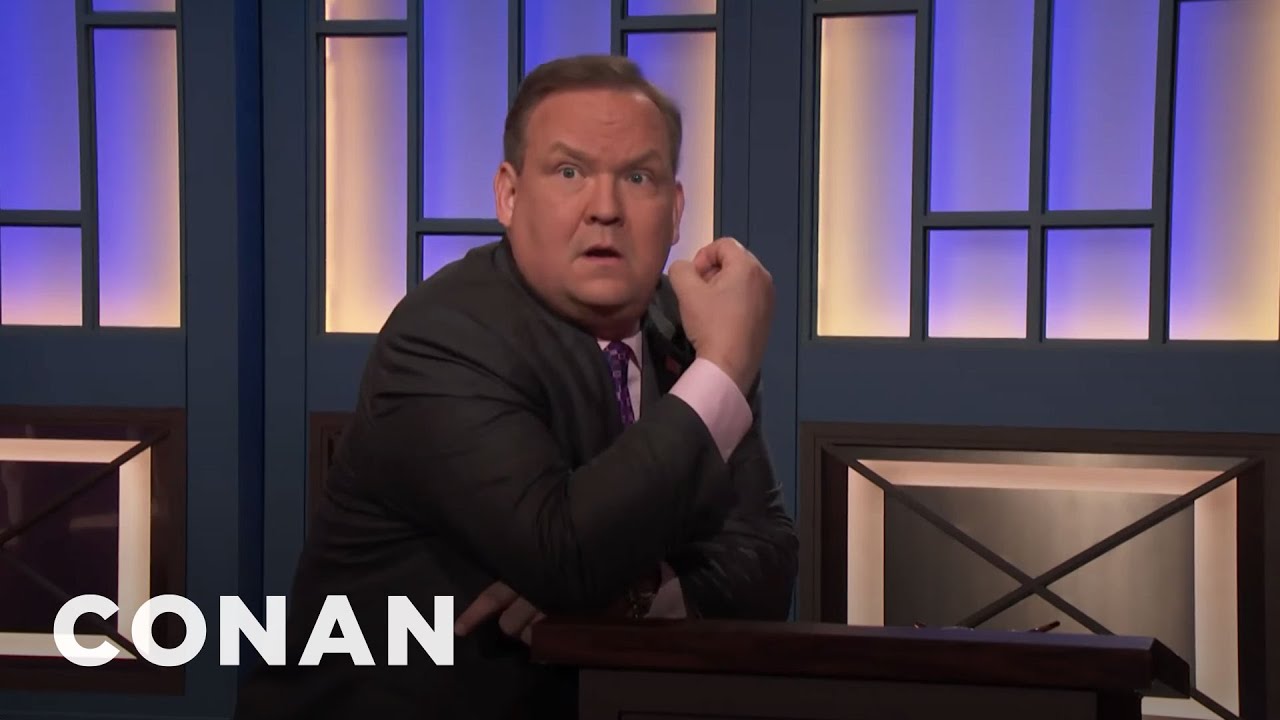 Andy Forgets How To Do His Job | CONAN on TBS
