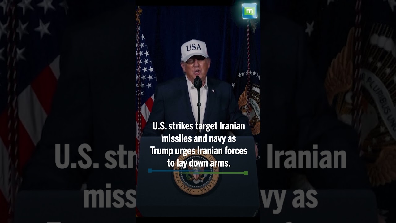 &laquo;Сложите оружие&raquo;, &mdash; предупреждает Трамп иранские силы на фоне начала военной операции США.