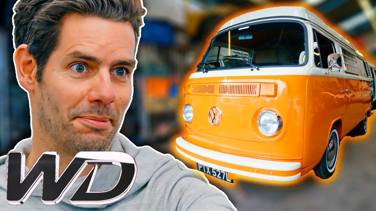 Элвису нужно отреставрировать фургон VW Camper Van 1973 года, не выходя за рамки бюджета! | Wheel...