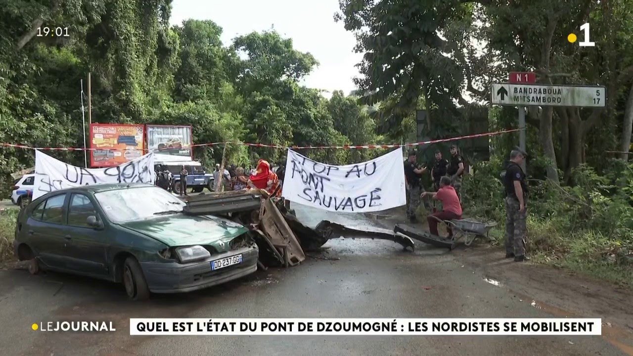 Quel est l'état du pont de Dzoumogné