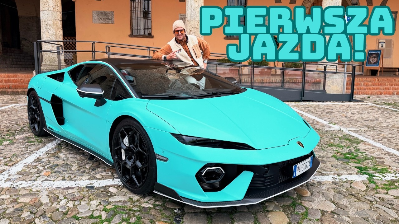 Pierwsza jazda: Lamborghini Temerario. V8 kręci do 10 000rpm! 0-200 kmh na poziomie Bugatti Veyrona.