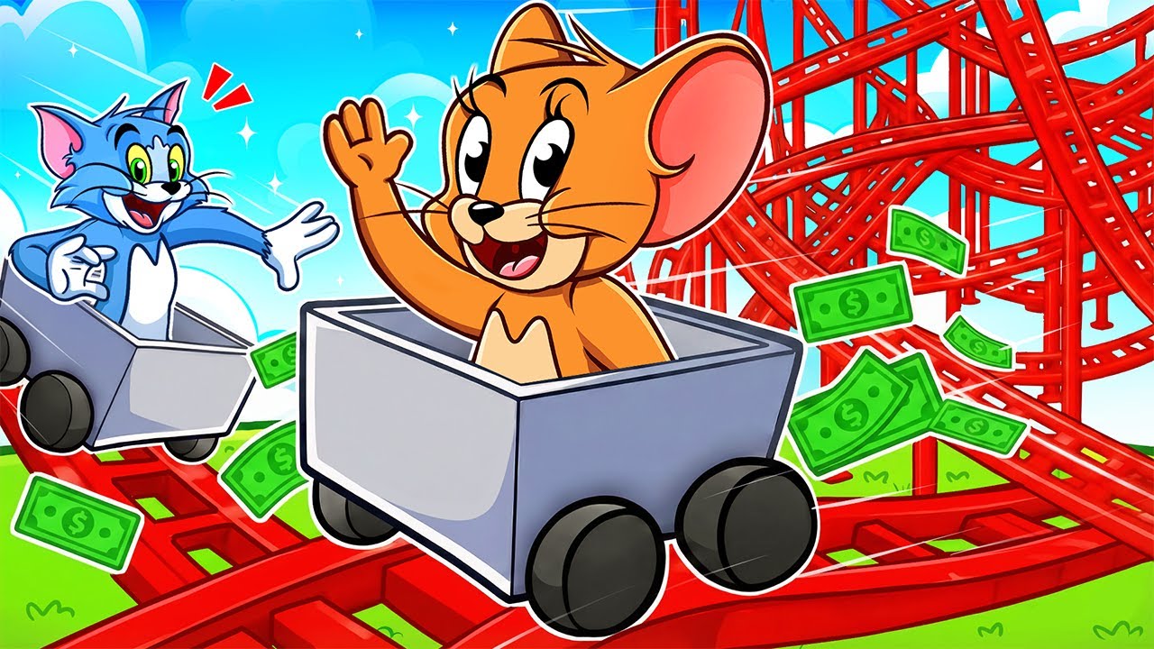 Survive The TALLEST ROLLERCOSTER in Roblox!