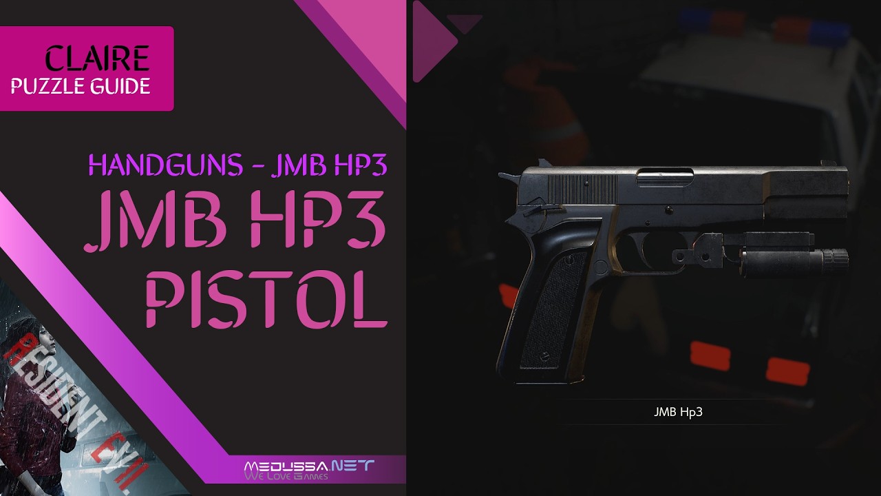 Resident Evil 2 Remake Claire &ndash; JMB Hp3 vs SLS 60 (Does SLS 60 Use Magnum Rounds)