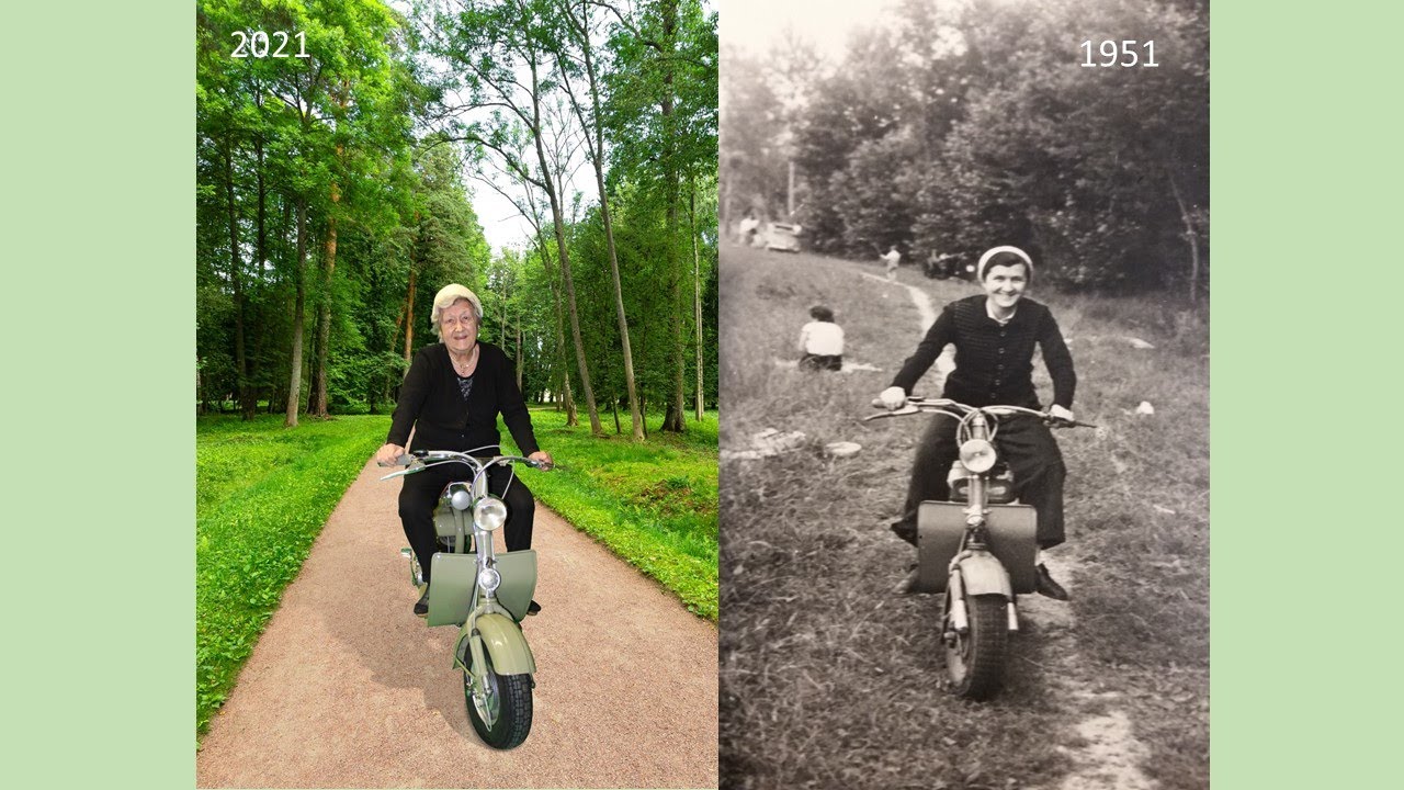 Lambretta 125 C 1a serie del 1950 : The Story