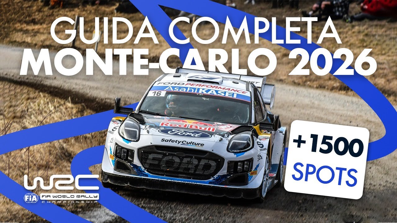 DOVE VEDERE Il Rallye Monte-Carlo 2026 - Analisi Prove e Consigli