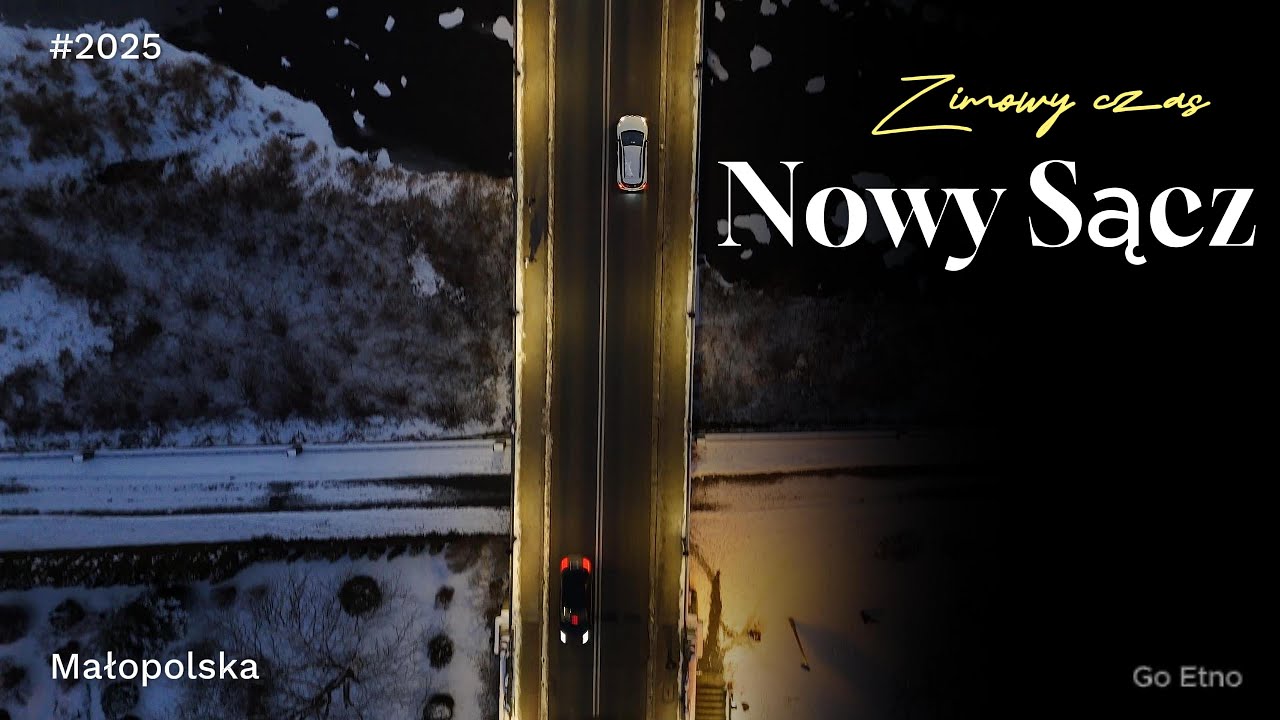 Zimowy Nowy Sącz Cudo Małopolski 2025 - Go Etno w podróży  #dc #youtube #małopolska